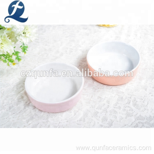 Supply Simple Design Round Shape Bowl Rabbit Feeder